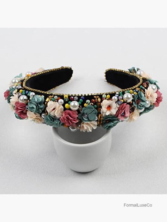 Luxurious Crystal Bead Headband for Women Banquet Hair Accessory main image 4